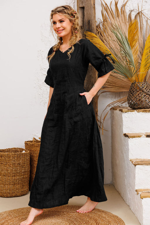 Платье AMORI 9731 черный  фото 3