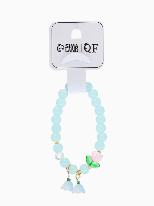 Цена за 2 шт. Браслет «Тюльпанчик» шар №8, d=6 см, голубой