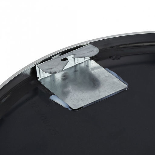 Зеркало настенное, интерьерное д100см, алюминиевая рама ширина 2,7см, цвет - серебро (Китай)