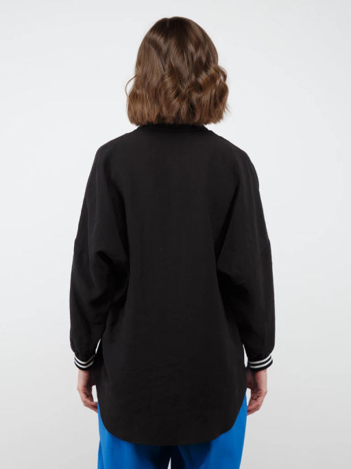 Рубашка женская ZZ-WS030316-99 black - Eleganzza фото 2