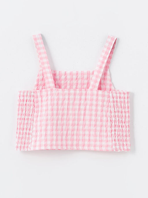 Kare Yaka K?z ?ocuk Bluz ve ?ort Etek - Waikiki фото 3