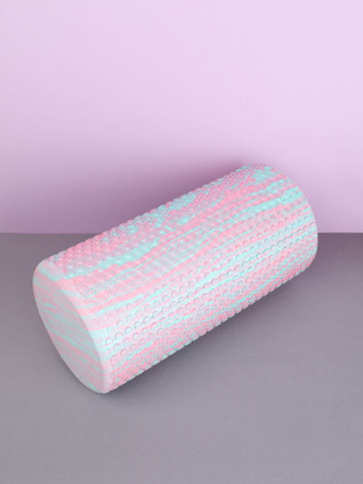 Ролик массажный спортивный Woohooo СELL 30x15/ розово-голубой /уп10 - Галеонтрейд фото 4