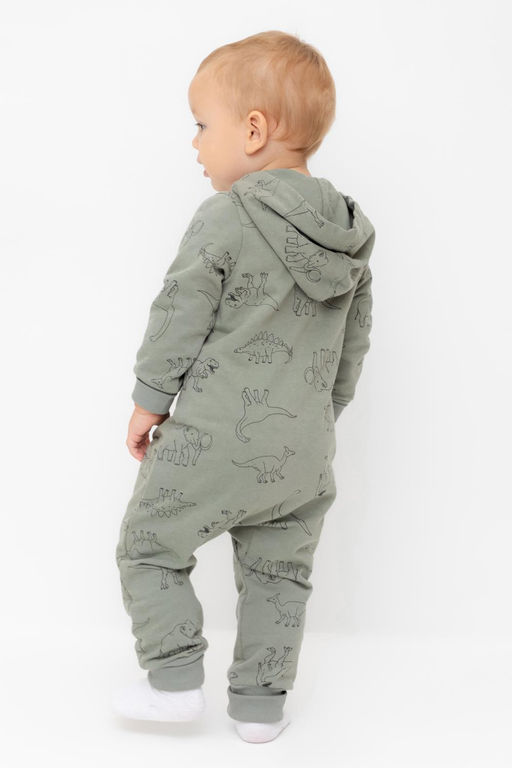 Crockid _ КР 6545/зеленый чай,динозавры к552 комбинезон д/мал яс  фото 5