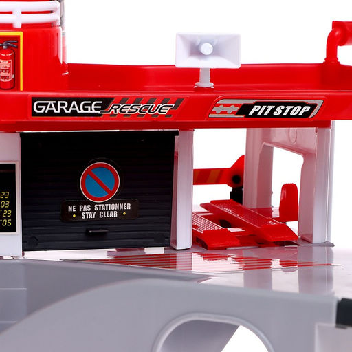 Парковка для машин Служба спасения, 2 уровня, вертолетная площадка - Simaland фото 11