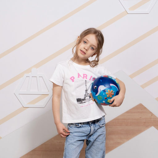 Мяч детский ZABIAKA Дельфинчик, d=22 см, 60 г  фото 5