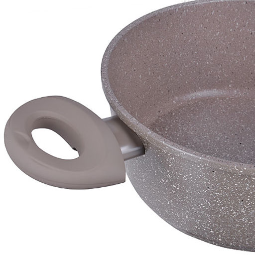 25085 Кастрюля алюм. 3,3л 22см с.кр МРАМОР/КРОШКА MB (х6) - Mayer&boch фото 3