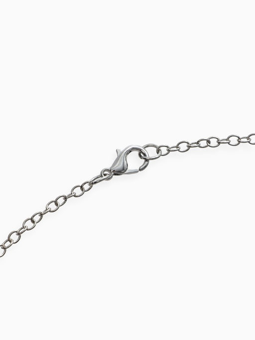 Цена за 2 шт. Кулон на цепочке "Молекула" 01, цвет серебро