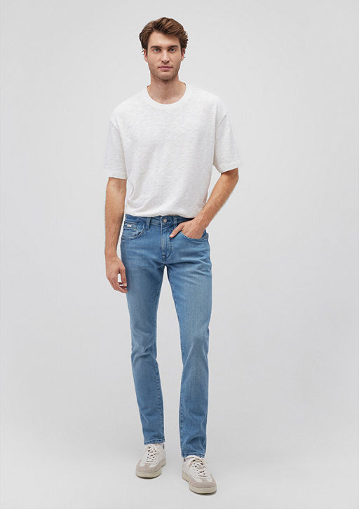James Premium Blue Ac?k Mavi Jean Pantolon  фото 2