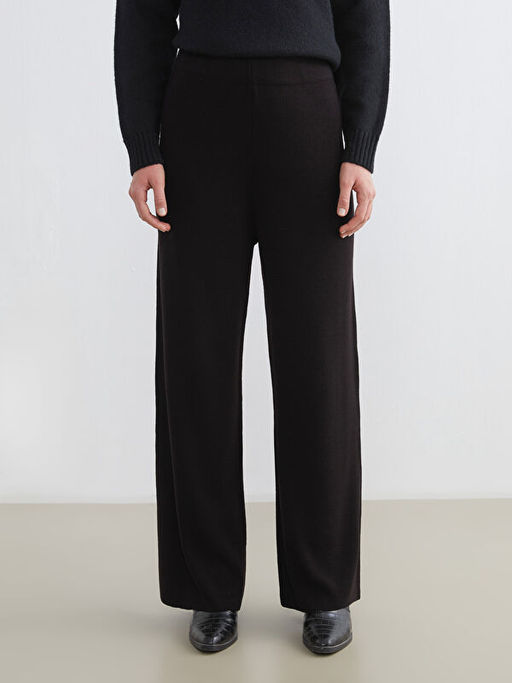 Beli Lastikli Geni? Pa?a Kad?n Triko Pantolon