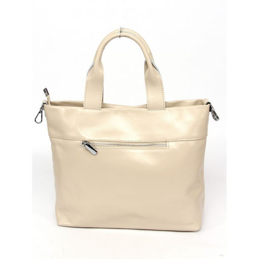 Сумка женская натуральная кожа RM-SH-8203, 1отд+карм/перег, плечевой ремень, бежевый SALE 261760 - Adelia фото 7