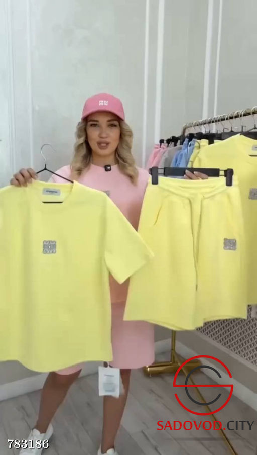 Женский летний спортивный костюм двойка