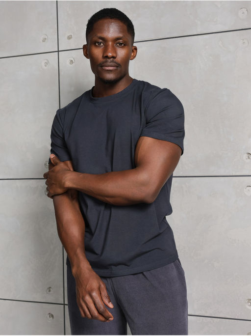 Футболка "Однотонная" Графит Мужской