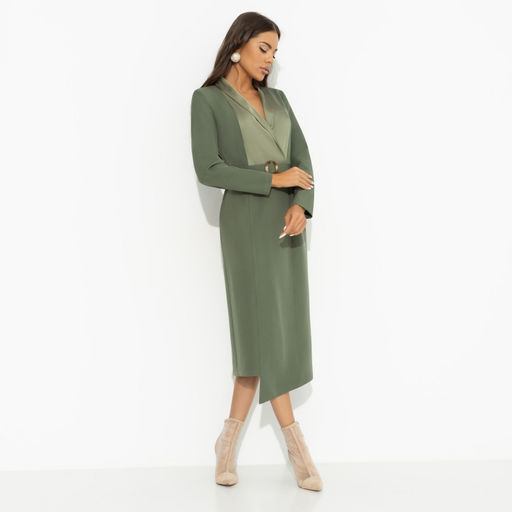 Платье с подплечниками Простая магия элегантности ( с поясом) - Charutti фото 4