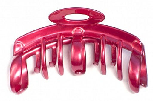 Заколка-краб PN0698 малина