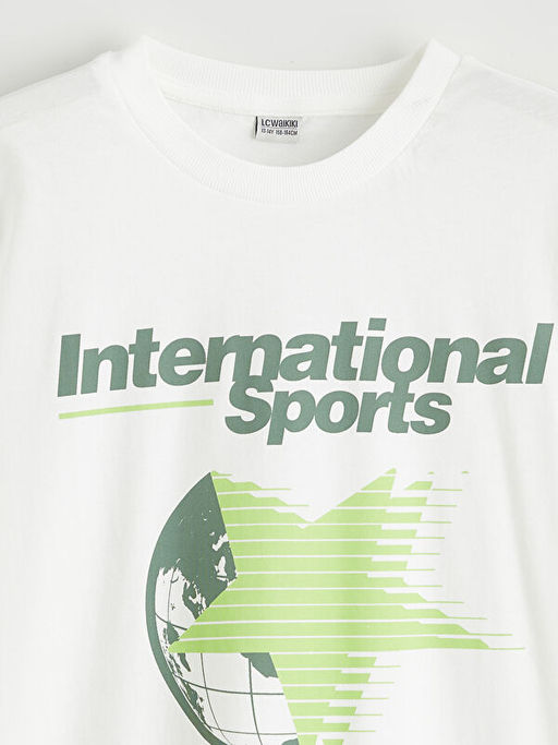 Bask?l? Erkek ?ocuk Ti??rt