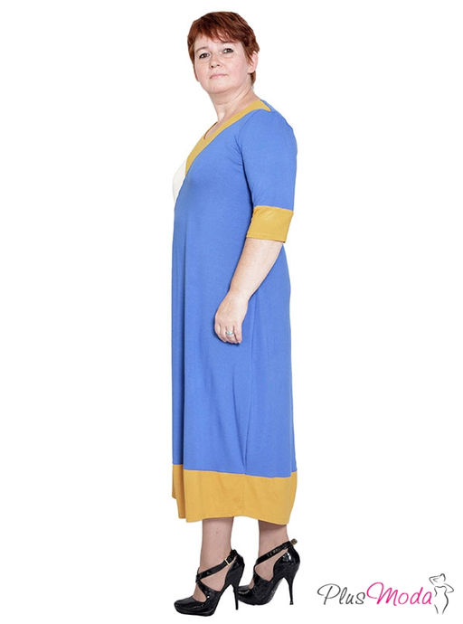 Платье Модель №122 размеры 50-72 - Plusmoda фото 4