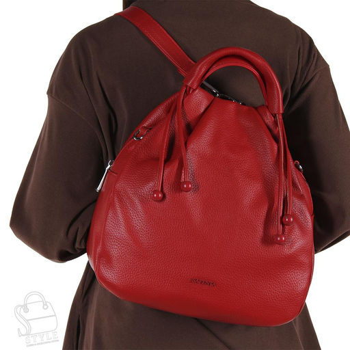Рюкзак женский 69091-3 red Velina Fabbiano-Safenta/30 в Новосибирске