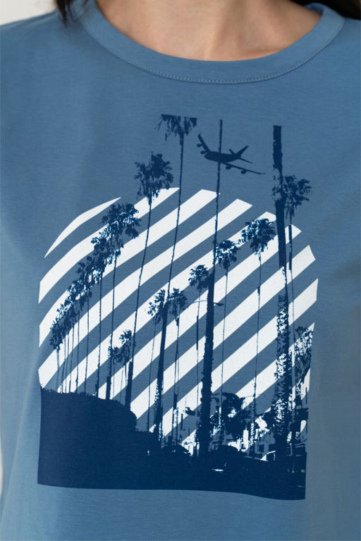 Футболка женская Almando Melado хлопок с эластаном фото 2