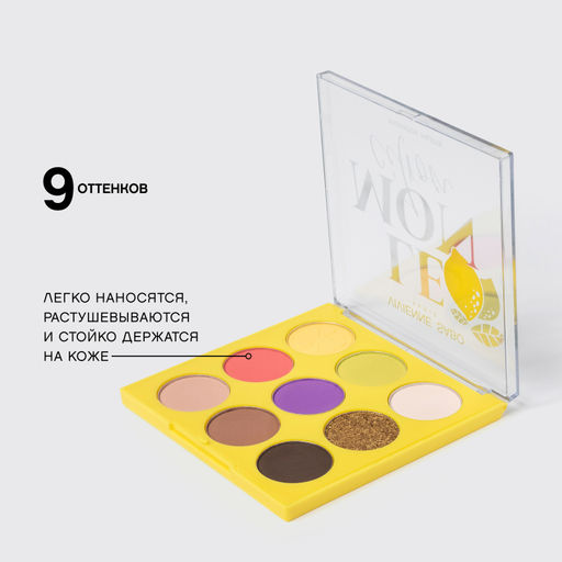 Vivienne Sabo Палетка теней LEMON CITRON 01  фото 4