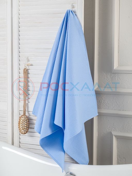 Однотонное вафельное полотенце ПВ-01 (2) 40х70