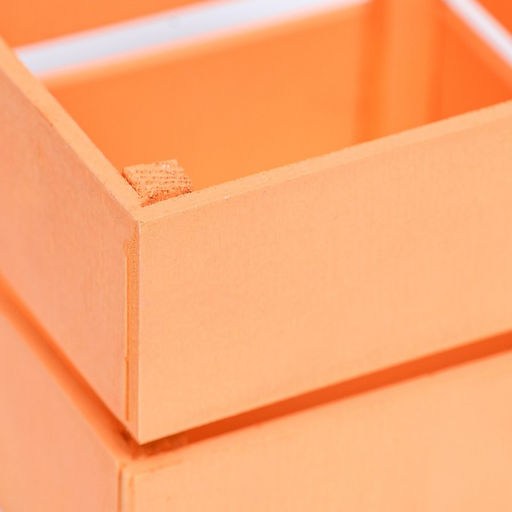 Кашпо деревянное, двухреечное, персик, 11 х 10 х 9 см - UPAK LAND фото 3