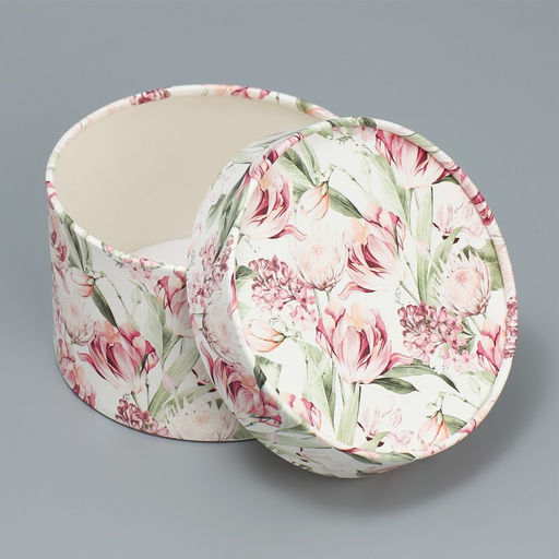 Коробка подарочная, упаковка, Цветы, 13?8.5 см