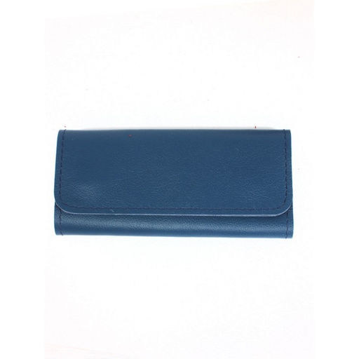 Футляр для ключей Croco-кл-510 (на 4 ключей) натуральная кожа синий бергамо (47) 265312