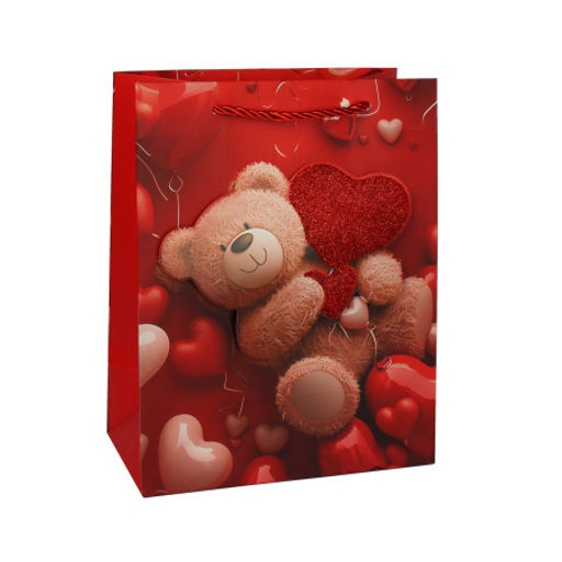 Пакет подарочный 32x26x10 / 8988M /уп 12/480/ микс - Галеонтрейд фото 3