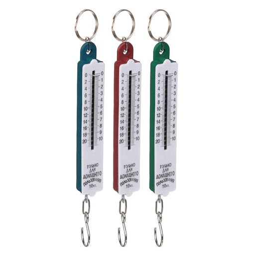 Весы безмен 10кг "Столбик" 13х2см