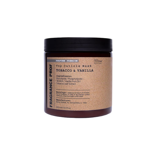 Парфюмированная липидная маска TOP CUTICLE MASK TOBACCO&VANILLA, 500 МЛ
