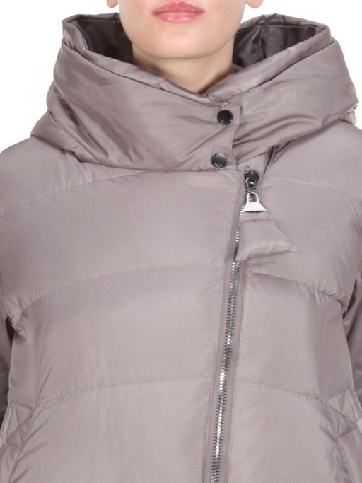 2118 LIGHT GRAY Пальто зимнее женское MELISACITI (200 гр. холлофайбера) - Fashion фото 10