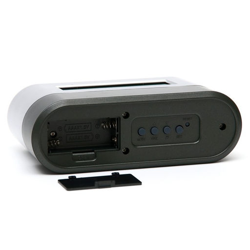 Часы электронные настольные, календарь, будильник, термометр, органайзер, 15.1×4.7 см, от батареек 2×ААА