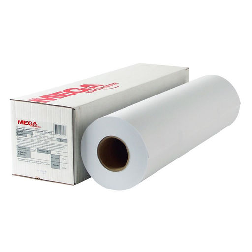 Бумага широкоформатная Bright white 80г 420ммх150м 76мм