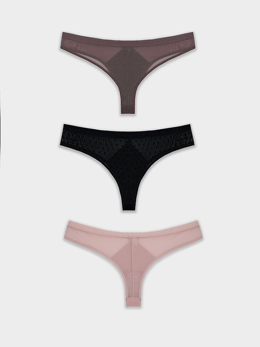 Трусы бразилиана женские в наборе, 3 шт - Mark formelle фото 8