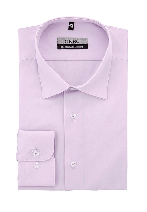 Сорочка мужская длинный рукав GREG 710/399/LIL/Z  фото 4