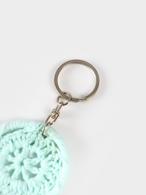 Брелок «Ловец снов», 19 см, голубой