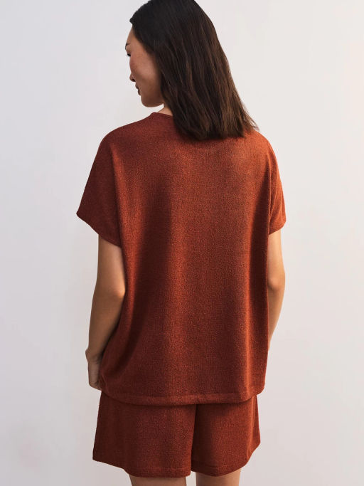 Футболка прямого кроя из вискозы ZR2605013420-21 / Zarina