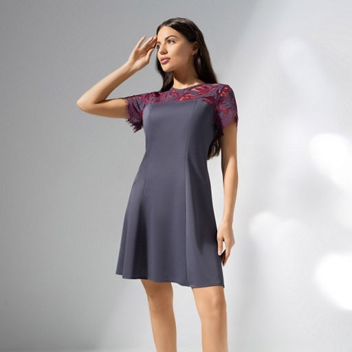 Платье мини с кружевом Истина в любви - Charutti фото 6