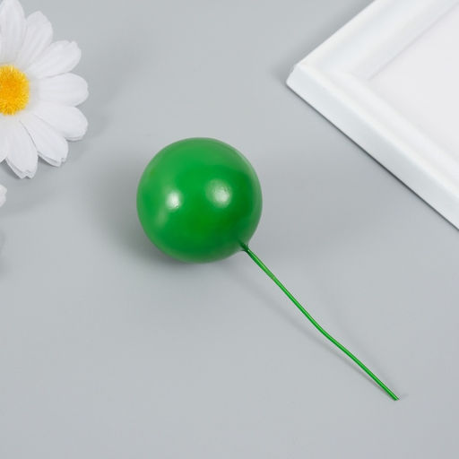 Декор для творчества «Шарики зелёные», d=2; 3; 3.5 и 4 см, набор 20 шт.