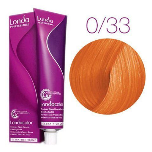 Стойкая краска 0/33 Mix интенсивный золотистистый микстон LondaColor