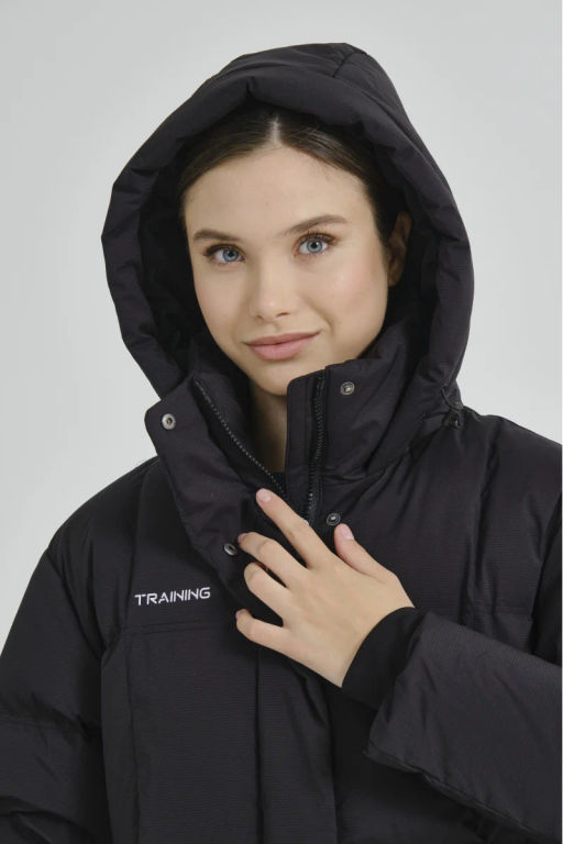 Пуховик длинный Чёрный - Anta sport фото 3