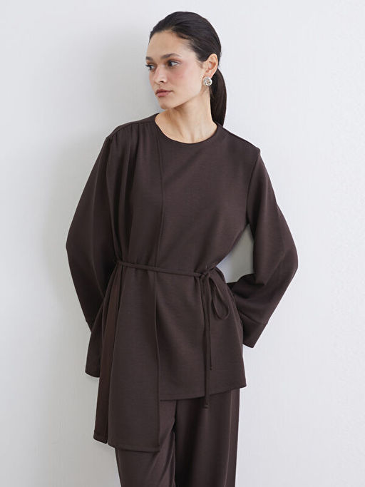 Atk?l? Soft Touch Kad?n Sweatshirt Tunik