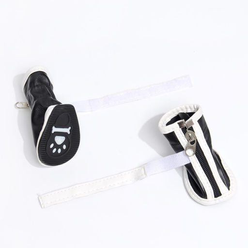 Ботинки Спорт, набор 4 шт, 5 размер (5,8 х 4,5 см), чёрные - Simaland фото 7