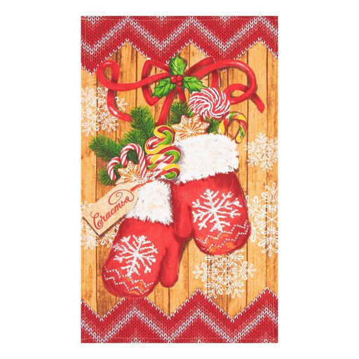 Набор кухонных полотенец Доляна Тепла и уюта 35х60см-2шт, 100% хлопок  фото 5