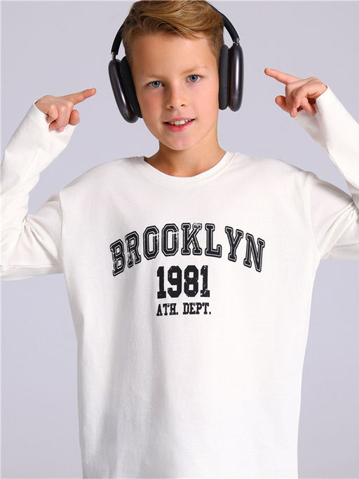 лонгслив 1ПДЛД4575001 - Апрель фото 4