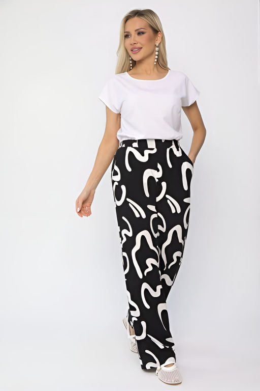 Брюки Мальбек (черные) Б13739-25М - Lt collection фото 4