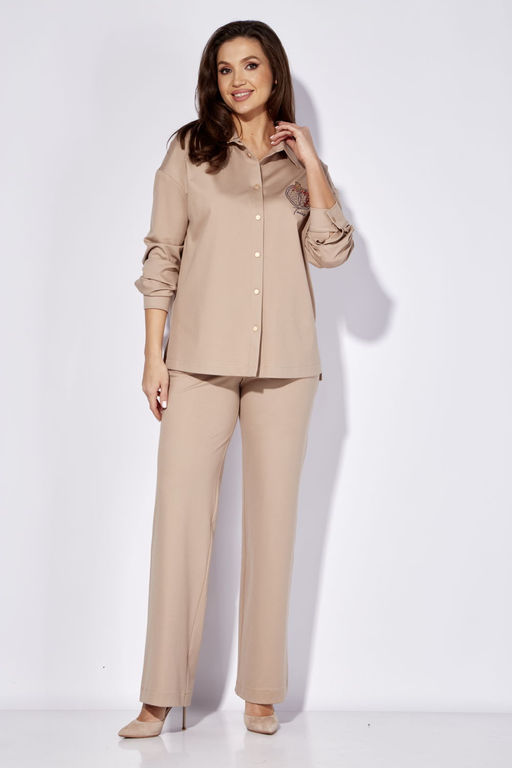 Костюм ТАиЕР 1272 бежевый  фото 2