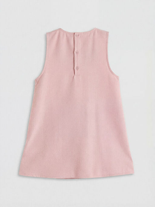 Bisiklet Yaka K?z ?ocuk Ta?l? Elbise ve Ti??rt