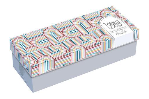 Набор кружек Радуга, бежевая, коричневая, 0,35 л, 2 шт - Easy life фото 6