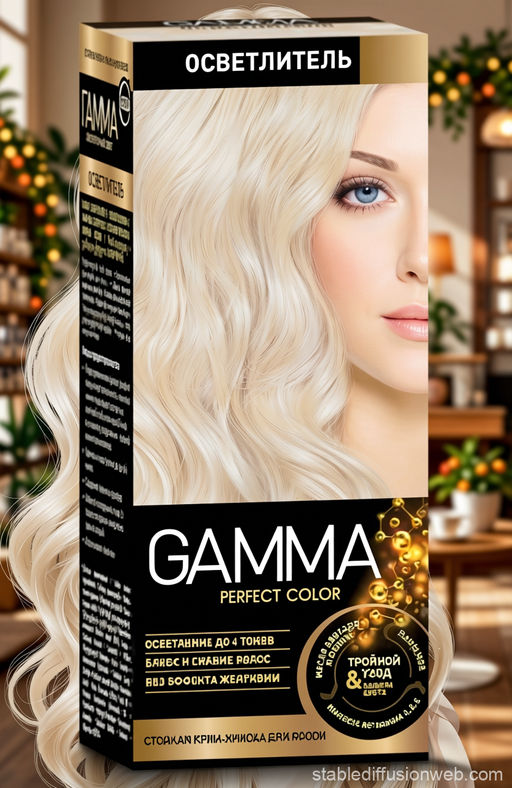 ГАММА краска д/волос PERFECT COLOR Осветлитель в компл. с окислит.кремом 9% и осв.пудрой - Свобода фото 4